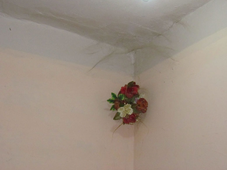 detalle de la decoración interior de habitación